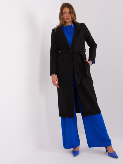 Płaszcz TW-PL-BI-5312-1.31 czarny M Płaszcz TW-PL-BI-5312-1.31 czarny M