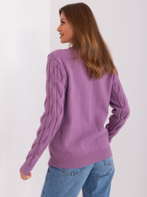 Sweter AT-SW-2235.00P fioletowy Sweter AT-SW-2235.00P fioletowy