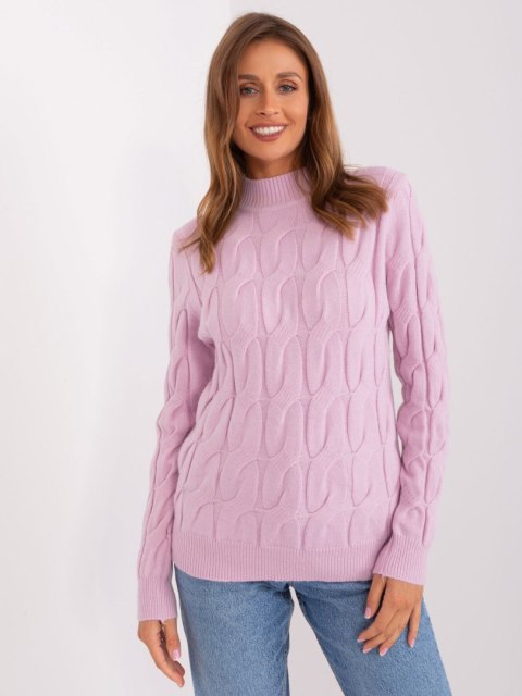 Sweter AT-SW-2235.00P jasny fioletowy