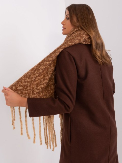 Szalik AT-SZ-23125.75 camelowy Szalik AT-SZ-23125.75 camelowy
