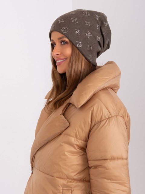 Czapka AT-CZ-2325.86 ciemny khaki Czapka AT-CZ-2325.86 ciemny khaki
