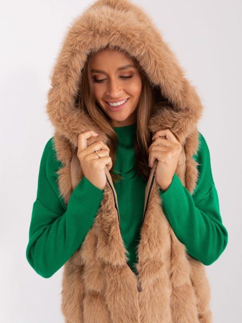 Kamizelka AT-KZ-2379.96P camelowy 2XL/3XL