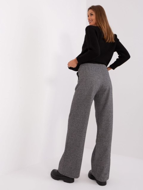 Spodnie LK-SP-509429-1.12P szaro-czarny S/M Spodnie LK-SP-509429-1.12P szaro-czarny S/M