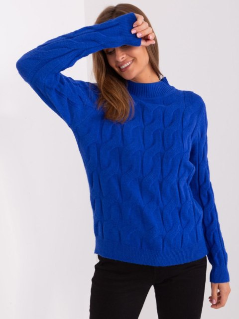 Sweter AT-SW-2235.00P kobaltowy Sweter AT-SW-2235.00P kobaltowy
