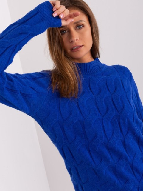Sweter AT-SW-2235.00P kobaltowy Sweter AT-SW-2235.00P kobaltowy