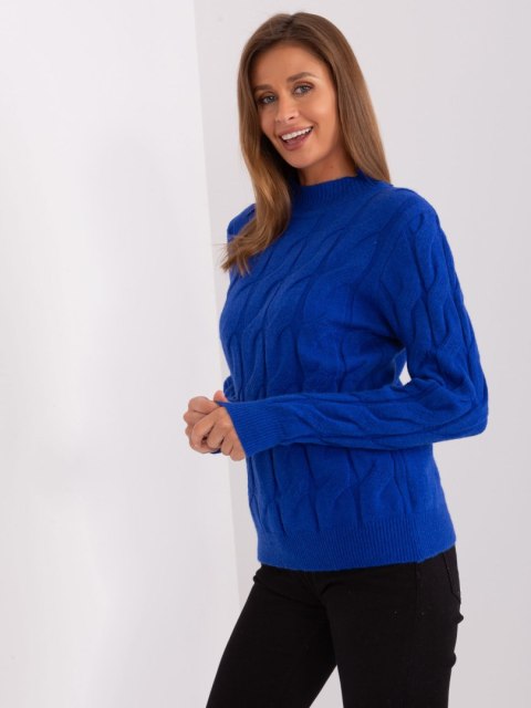 Sweter AT-SW-2235.00P kobaltowy Sweter AT-SW-2235.00P kobaltowy
