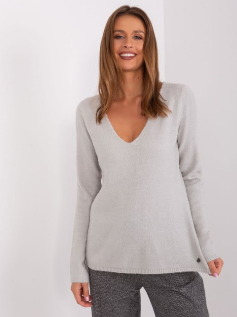 Sweter D93110W90652B3VEN jasny szary XS Sweter D93110W90652B3VEN jasny szary XS