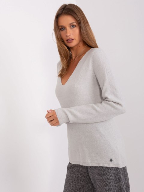 Sweter D93110W90652B3VEN jasny szary XS Sweter D93110W90652B3VEN jasny szary XS