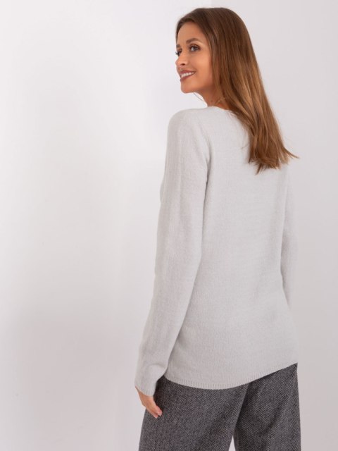 Sweter D93110W90652B3VEN jasny szary XS Sweter D93110W90652B3VEN jasny szary XS