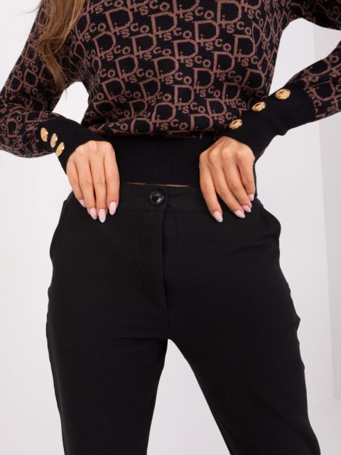 Spodnie LK-SP-509437.36 czarny S/M