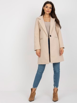Płaszcz TW-PL-BI-23314.00P beżowy M