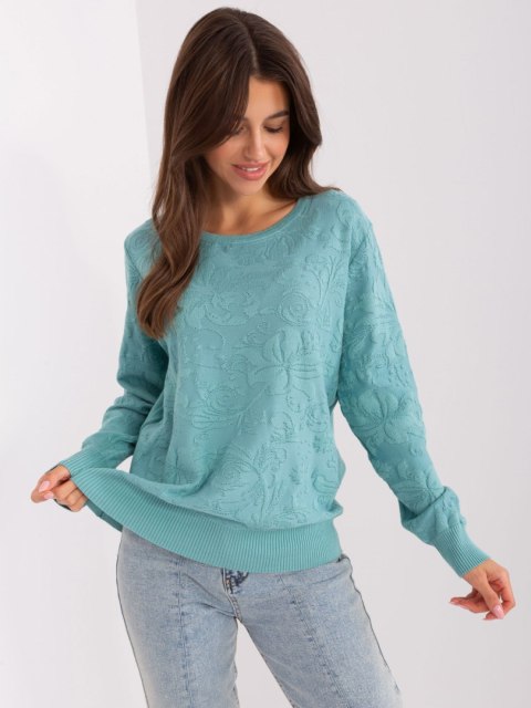 Sweter AT-SW-2231A.00P mietowy Sweter AT-SW-2231A.00P mietowy