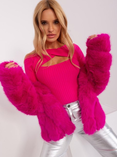 Sweter PM-SW-PM1082.03X fuksjowy S/M Sweter PM-SW-PM1082.03X fuksjowy S/M