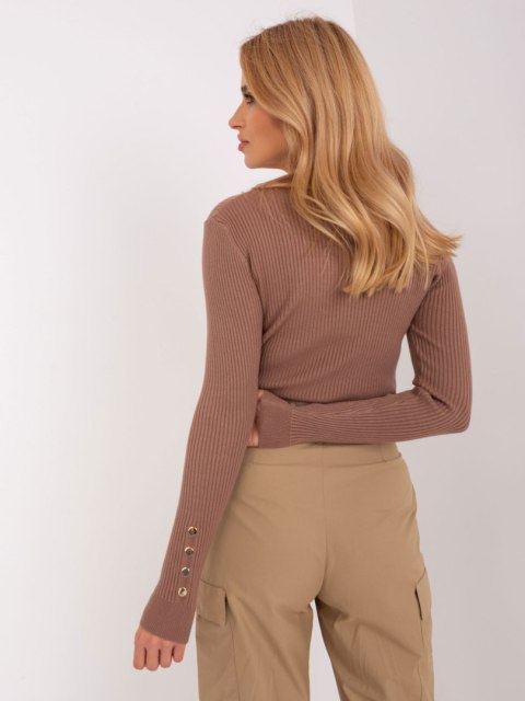 Sweter PM-SW-PM305.22 brązowy S/M Sweter PM-SW-PM305.22 brązowy S/M