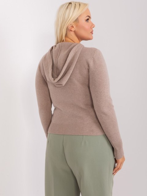 Sweter PM-SW-PM9735.07 ciemny bezowy L/XL Sweter PM-SW-PM9735.07 ciemny bezowy L/XL