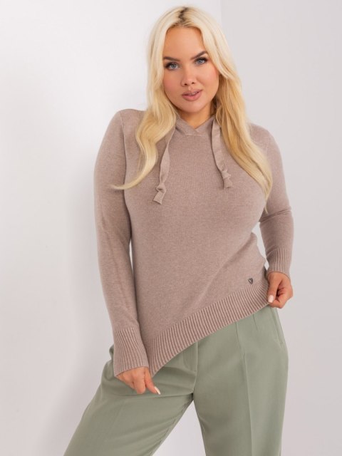 Sweter PM-SW-PM9735.07 ciemny bezowy L/XL Sweter PM-SW-PM9735.07 ciemny bezowy L/XL