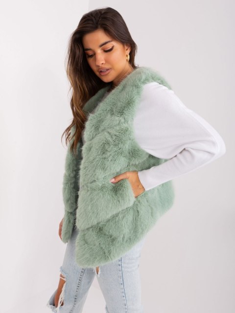 Kamizelka AT-KZ-2349.00P pistacjowy S/M Kamizelka AT-KZ-2349.00P pistacjowy S/M