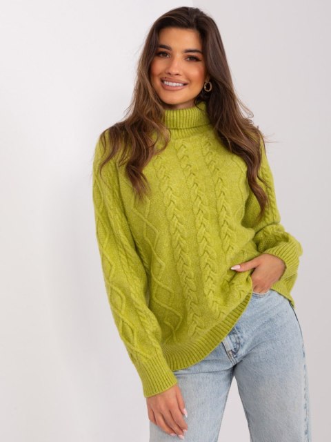 Sweter AT-SW-2355-2.30X jasny zielony Sweter AT-SW-2355-2.30X jasny zielony