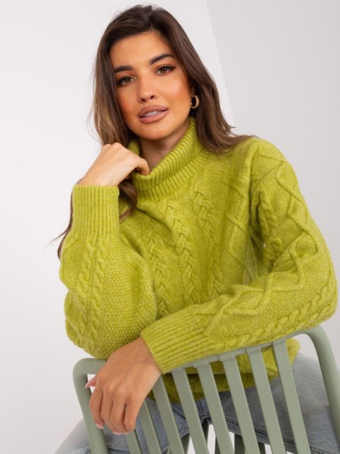 Sweter AT-SW-2355-2.30X jasny zielony Sweter AT-SW-2355-2.30X jasny zielony