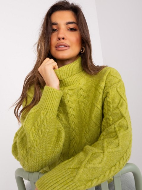 Sweter AT-SW-2355-2.30X jasny zielony Sweter AT-SW-2355-2.30X jasny zielony
