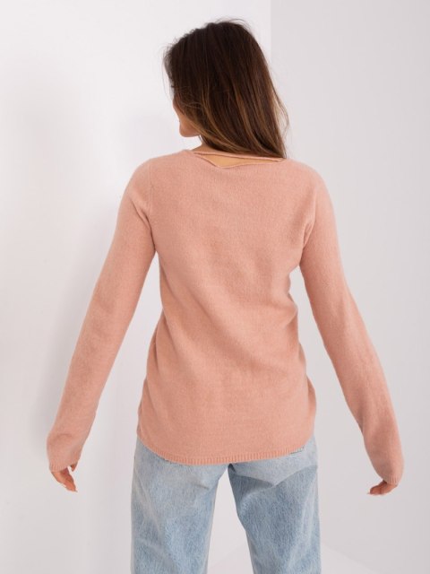 Sweter D93110W90652B3VEN jasny różowy XL Sweter D93110W90652B3VEN jasny różowy XL