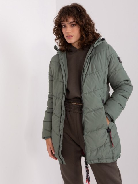Płaszcz D51160X44472A5-1 khaki XL Płaszcz D51160X44472A5-1 khaki XL