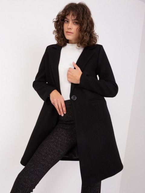 Płaszcz TW-PL-BI-23314.00P czarny S Płaszcz TW-PL-BI-23314.00P czarny S