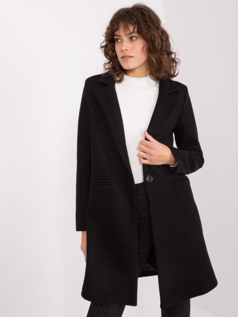 Płaszcz TW-PL-BI-23314.00P czarny S Płaszcz TW-PL-BI-23314.00P czarny S