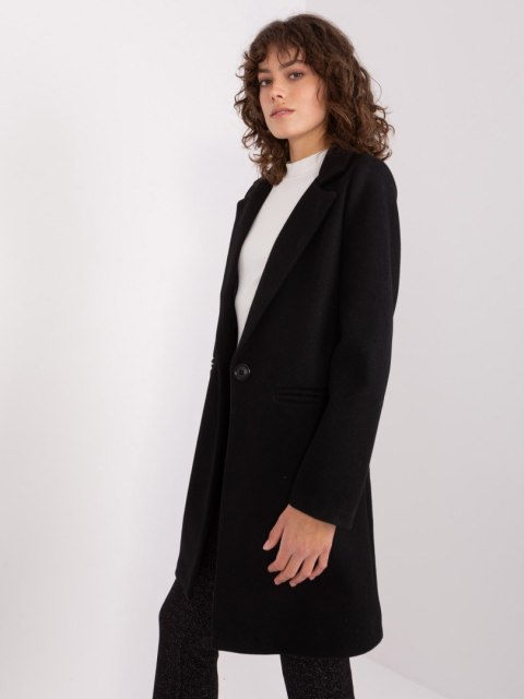Płaszcz TW-PL-BI-23314.00P czarny S Płaszcz TW-PL-BI-23314.00P czarny S