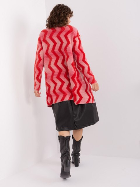 Sweter AT-SW-234701.34 czerwony Sweter AT-SW-234701.34 czerwony