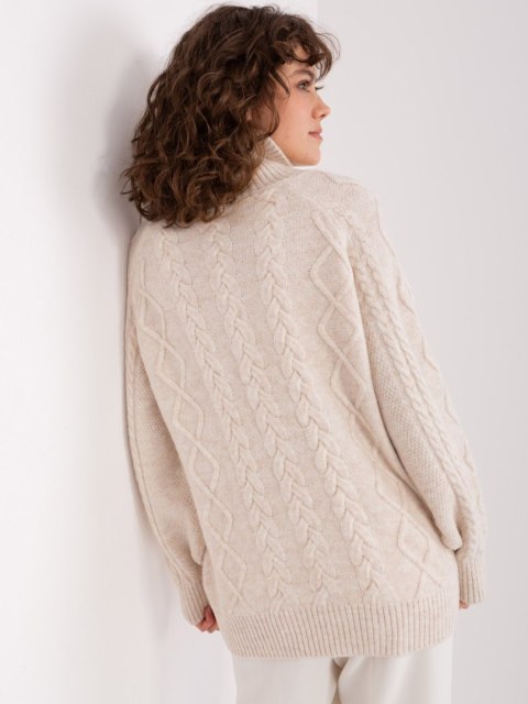 Sweter AT-SW-2355-2.12P ecru Sweter AT-SW-2355-2.12P ecru