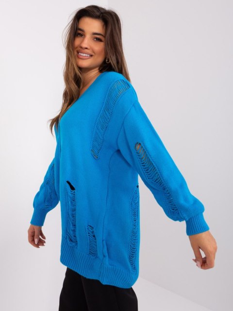 Sweter BA-SW-8042-1.23 niebieski Sweter BA-SW-8042-1.23 niebieski