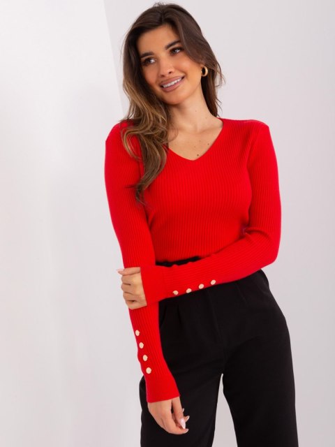 Sweter PM-SW-PM305.22 czerwony S/M Sweter PM-SW-PM305.22 czerwony S/M