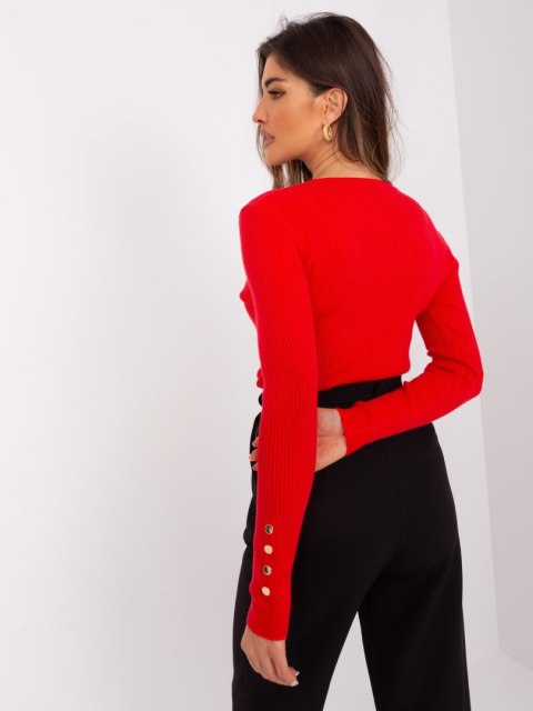 Sweter PM-SW-PM305.22 czerwony S/M Sweter PM-SW-PM305.22 czerwony S/M