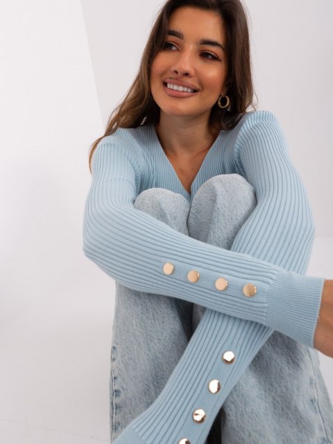 Sweter PM-SW-PM305.22 jasny niebieski M/L Sweter PM-SW-PM305.22 jasny niebieski M/L