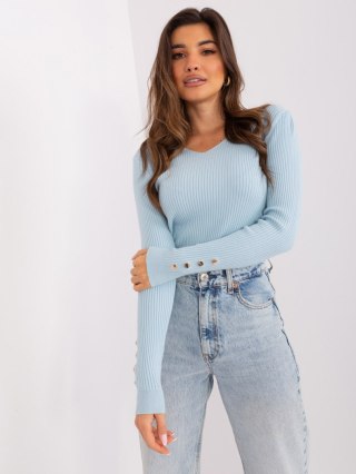 Sweter PM-SW-PM305.22 jasny niebieski S/M