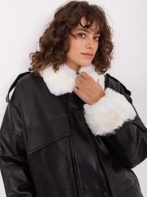Kurtka NM-KR-DA-0831.99P czarno-biały