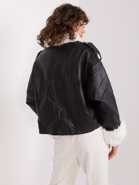 Kurtka NM-KR-DA-0831.99P czarno-biały
