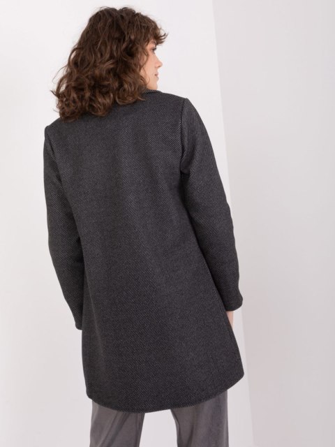 Płaszcz TW-PL-BI-27992-2.53 czarny XL Płaszcz TW-PL-BI-27992-2.53 czarny XL