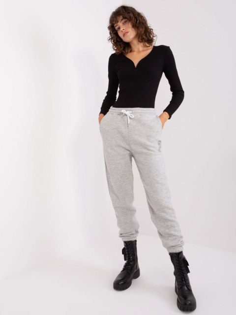 Spodnie dresowe D10047O62214B2 jasny szary XXL