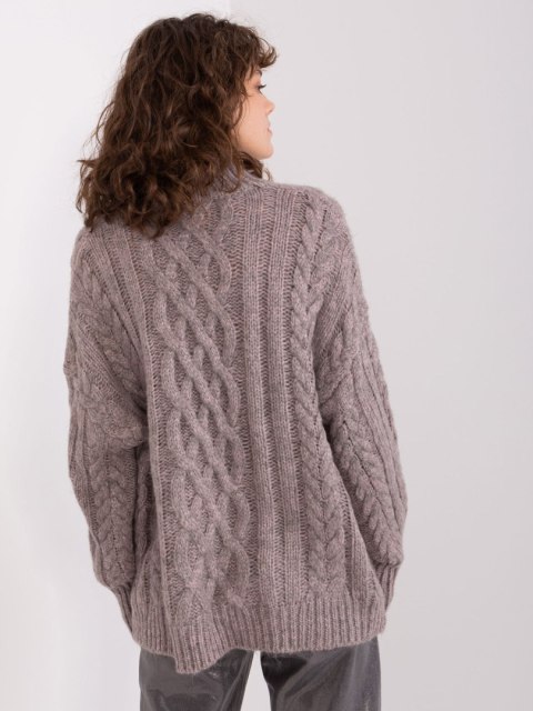 Sweter AT-SW-2363-2.30 ciemny szary Sweter AT-SW-2363-2.30 ciemny szary