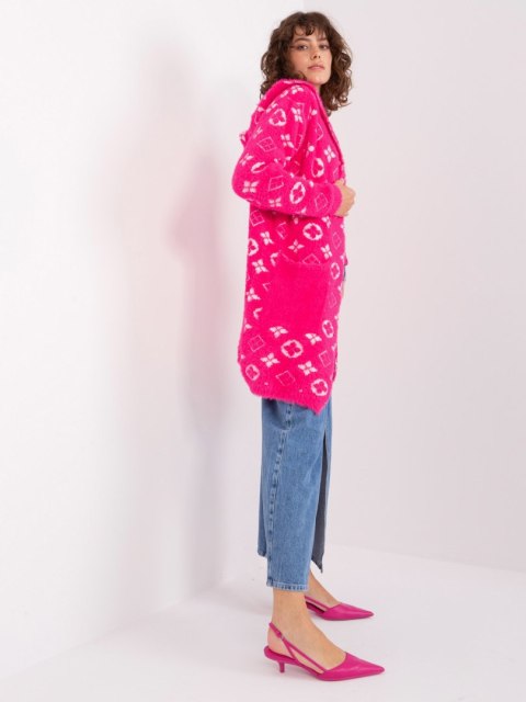 Sweter BA-SW-0298.72P fuksjowy Sweter BA-SW-0298.72P fuksjowy