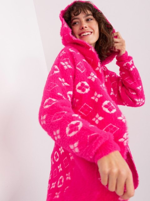 Sweter BA-SW-0298.72P fuksjowy Sweter BA-SW-0298.72P fuksjowy