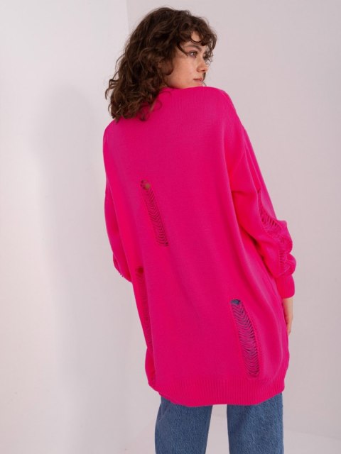 Sweter BA-SW-8042-1.23 fluo różowy Sweter BA-SW-8042-1.23 fluo różowy