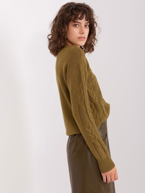 Sweter AT-SW-2340.10 khaki Sweter AT-SW-2340.10 khaki