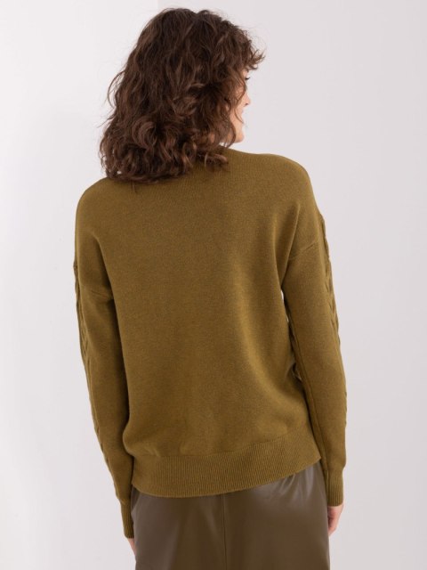 Sweter AT-SW-2340.10 khaki Sweter AT-SW-2340.10 khaki