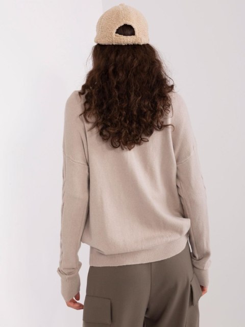 Sweter AT-SW-2340.43 beżowy