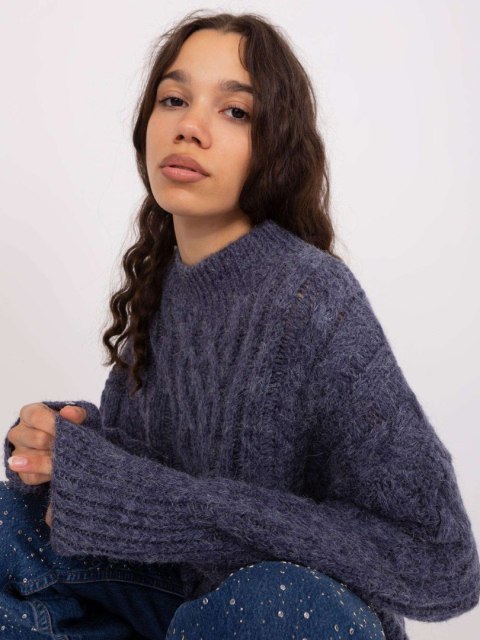 Sweter AT-SW-2363-2.11P granatowy Sweter AT-SW-2363-2.11P granatowy