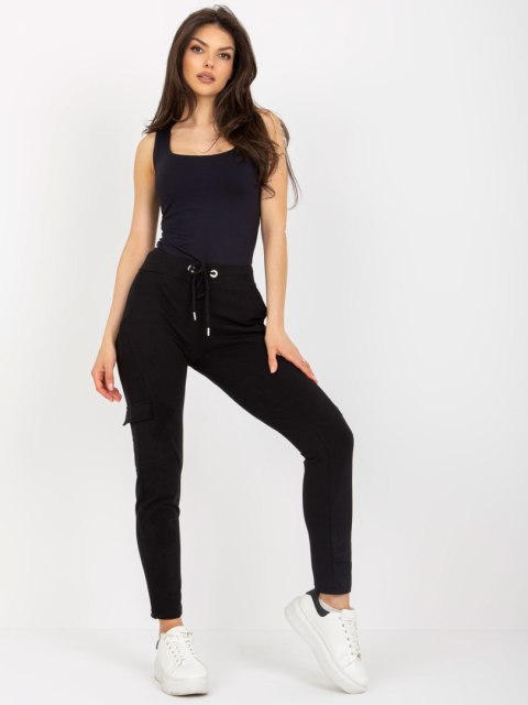 Spodnie dresowe RV-DR-8695.80 czarny L/XL
