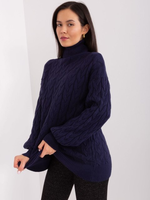 Sweter AT-SW-2348.88 granatowy Sweter AT-SW-2348.88 granatowy